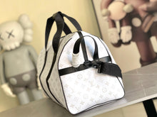 Load image into Gallery viewer, LOUIS KEEPALL 55 STORM CANVAS (WHITE)