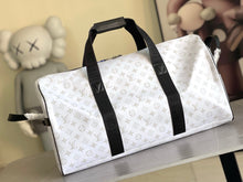 Load image into Gallery viewer, LOUIS KEEPALL 55 STORM CANVAS (WHITE)