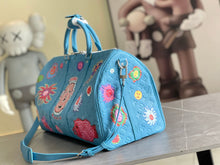 Load image into Gallery viewer, LOUIS X YK KEEPALL BANDOULIERE 50 (BLUE)