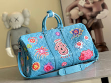 Load image into Gallery viewer, LOUIS X YK KEEPALL BANDOULIERE 50 (BLUE)