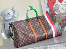 Load image into Gallery viewer, LOUIS KEEPALL BANDOULIERE 55 MONOGRAM (BROWN)