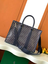 Load image into Gallery viewer, MORVAN DOCUMENT CASE (NAVY)