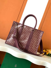 Load image into Gallery viewer, MORVAN DOCUMENT CASE (BURGUNDY)