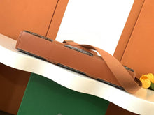 Load image into Gallery viewer, MORVAN DOCUMENT CASE (BLACK TAN)