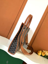 Load image into Gallery viewer, MORVAN DOCUMENT CASE (BLACK TAN)