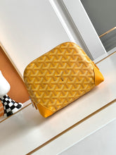 Load image into Gallery viewer, VENDOME COSMETIC POUCH (YELLOW)