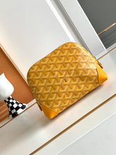 Load image into Gallery viewer, VENDOME COSMETIC POUCH (YELLOW)