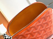 Load image into Gallery viewer, VENDOME COSMETIC POUCH (ORANGE)