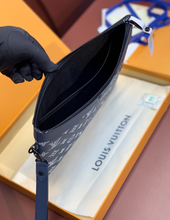 Load image into Gallery viewer, LOUIS MONOGRAM POUCH INK TO-GO (BLUE)