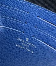 Load image into Gallery viewer, LOUIS MONOGRAM POUCH (COBALT)