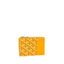 Load image into Gallery viewer, BOURBON ZIPPED CARD HOLDER (YELLOW)