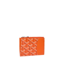 Load image into Gallery viewer, BOURBON ZIPPED CARD HOLDER (ORANGE)