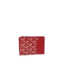 Load image into Gallery viewer, BOURBON ZIPPED CARD HOLDER (RED)