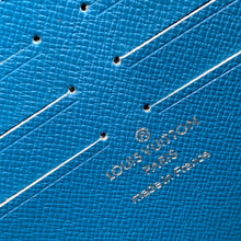 Load image into Gallery viewer, LOUIS MONOGRAM POUCH (BLUE)