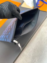 Load image into Gallery viewer, LOUIS MONOGRAM POUCH RIVER TO-GO (BLUE)