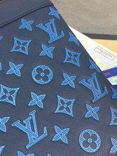 Load image into Gallery viewer, LOUIS MONOGRAM POUCH RIVER TO-GO (BLUE)