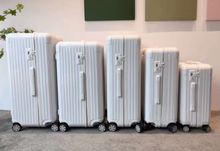 Load image into Gallery viewer, ESSENTIAL CHECK-IN M 60L (GLOSS WHITE)