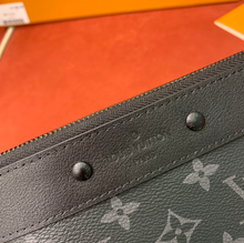 Load image into Gallery viewer, LOUIS MONOGRAM POUCH TO-GO (BLACK)
