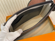 Load image into Gallery viewer, LOUIS MONOGRAM POUCH (WASHED BLACK)