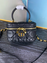 Load image into Gallery viewer, CHRISTIAN CARO MINI VANITY BAG (BLACK)