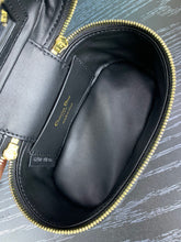 Load image into Gallery viewer, CHRISTIAN CARO MINI VANITY BAG (BLACK)