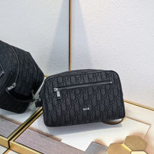 Load image into Gallery viewer, CHRISTIAN TOILETRY BAG (BLACK)