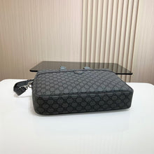 Load image into Gallery viewer, GG OPHIDA MEDIUM BRIEFCASE (GREY)