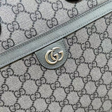 Load image into Gallery viewer, GG OPHIDA MEDIUM BRIEFCASE (GREY)