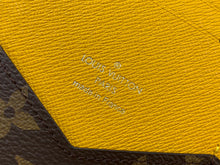 Load image into Gallery viewer, LOUIS MONOGRAM PASSPORT HOLDER LEATHER (YELLOW)