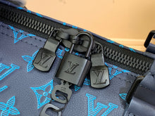 Load image into Gallery viewer, LOUIS KEEPALL BANDOULIERE 50 MONOGRAM (RIVER BLUE)