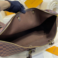 Load image into Gallery viewer, LOUIS KEEPALL BANDOULIERE 55 (CHECKERED BROWN)