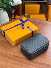 Load image into Gallery viewer, LOUIS TRIO PACKING CUBE CHECKERED (BLACK)