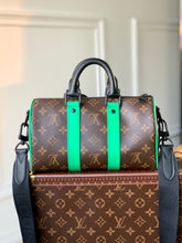 Load image into Gallery viewer, LOUIS X VIRGIL KEEPALL BANDOULIERE MONOGRAM MACASSAR 25 (GREEN)