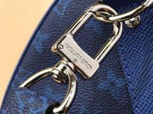 Load image into Gallery viewer, LOUIS KEEPALL BANDOULIERE 50 MONOGRAM TAIGA (BLUE)