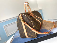 Load image into Gallery viewer, LOUIS KEEPALL BANDOULIERE 55 MONOGRAM (BROWN)