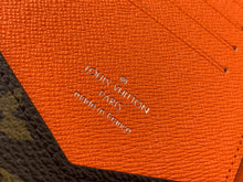 Load image into Gallery viewer, LOUIS MONOGRAM PASSPORT HOLDER LEATHER (ORANGE)