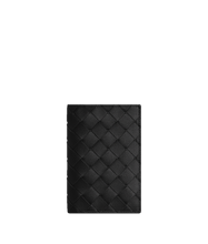 Load image into Gallery viewer, CALFSKIN PASSPORT CASE (BLACK)