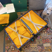 Load image into Gallery viewer, BOURGET PM TROLLEY CASE 36L (NAVY BLUE)