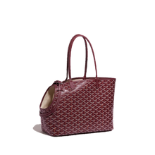 Load image into Gallery viewer, CHIEN GRIS PET BAG (BURGUNDY)