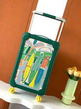 Load image into Gallery viewer, CABIN SUITCASE 24L (FOREST GREEN SUMMER)