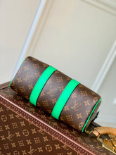 Load image into Gallery viewer, LOUIS X VIRGIL KEEPALL BANDOULIERE MONOGRAM MACASSAR 25 (GREEN)