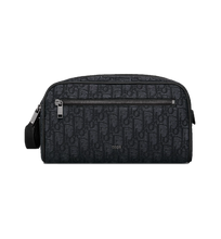 Load image into Gallery viewer, CHRISTIAN TOILETRY BAG (BLACK)