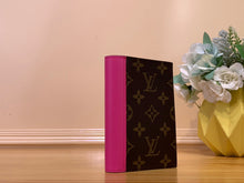 Load image into Gallery viewer, LOUIS MONOGRAM PASSPORT HOLDER LEATHER (PINK)