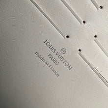 Load image into Gallery viewer, LOUIS EMBOSSED MONOGRAM POUCH (WHITE)