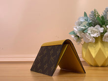 Load image into Gallery viewer, LOUIS MONOGRAM PASSPORT HOLDER LEATHER (YELLOW)