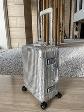 Load image into Gallery viewer, RIMOWA X CHRISTIAN 36L GRADIENT SILVER OBLIQUE