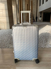 Load image into Gallery viewer, RIMOWA X CHRISTIAN 36L GRADIENT BLUE OBLIQUE