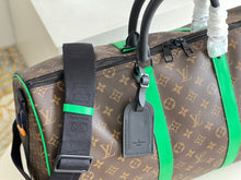 Load image into Gallery viewer, LOUIS KEEPALL BANDOULIERE MACASSAR 50 (GREEN)