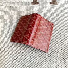 Load image into Gallery viewer, SAINT-MARC CARD HOLDER (RED)
