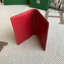 Load image into Gallery viewer, SAINT-MARC CARD HOLDER (RED)